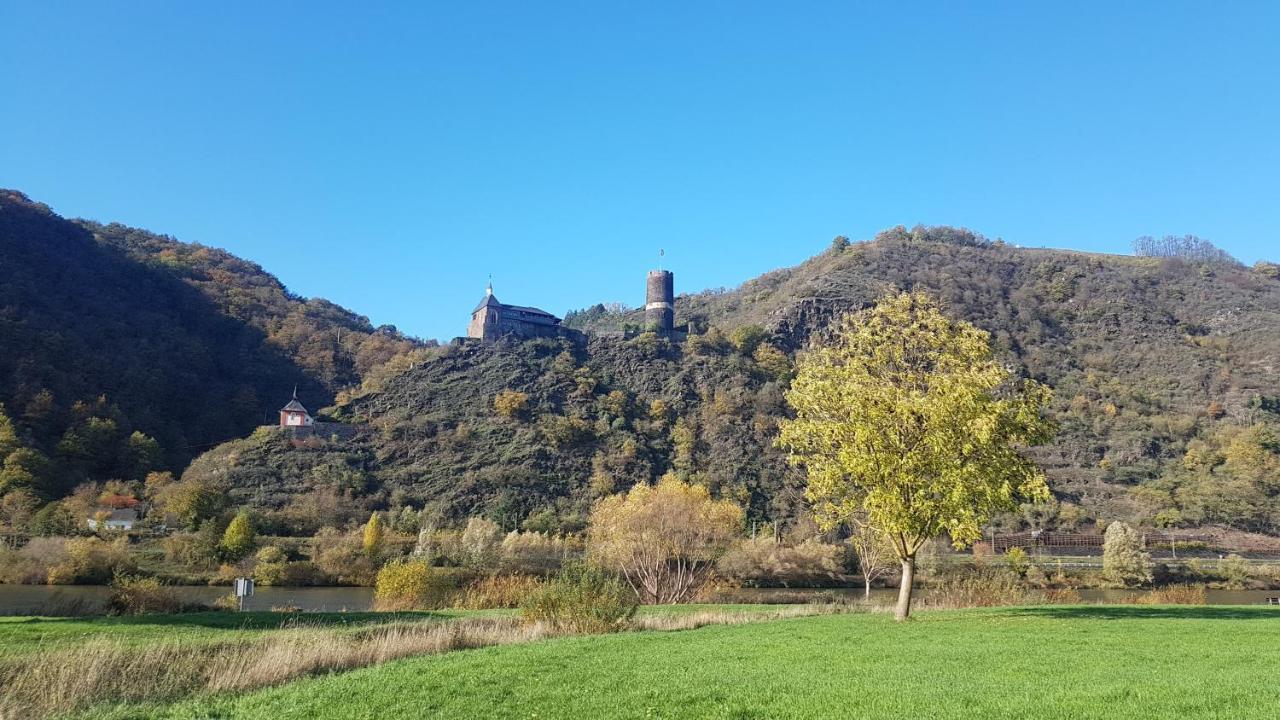 Ferienhaus Leopold Mit Burgblick An Der Mosel ブルゲン エクステリア 写真